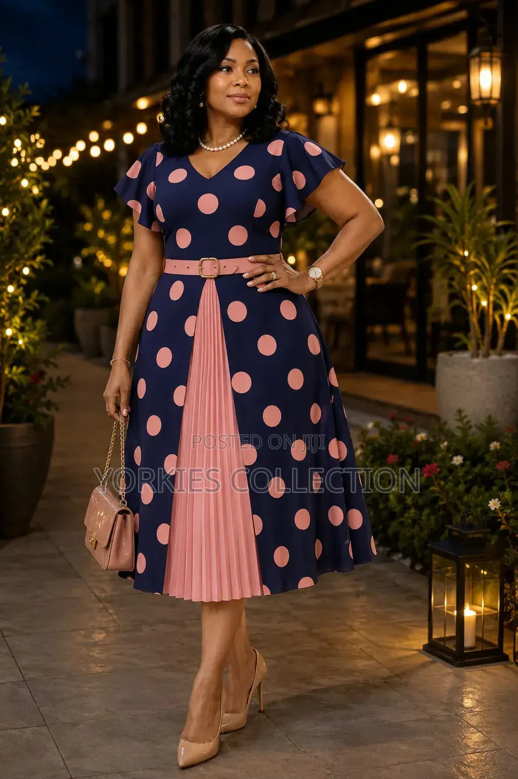 Quality Polka-Dot Skater Dress