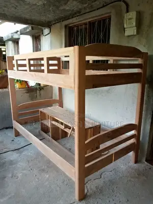 4x6 Natural Wood Bunk Bed in Utawala: Payment on Delivery