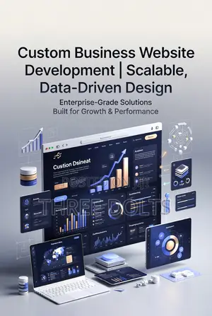 Custom Business Website Development | Scalable, Data-Driven Design