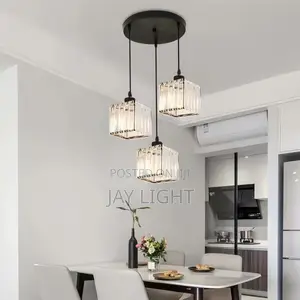 Dining Room Lamp Bar Luxury Crystal Chandelier