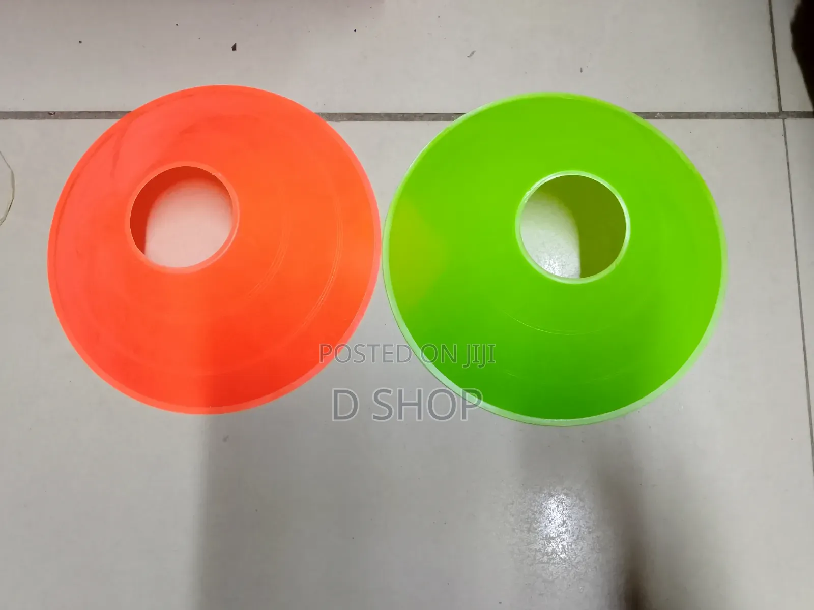 Disk Shaped Training Cones