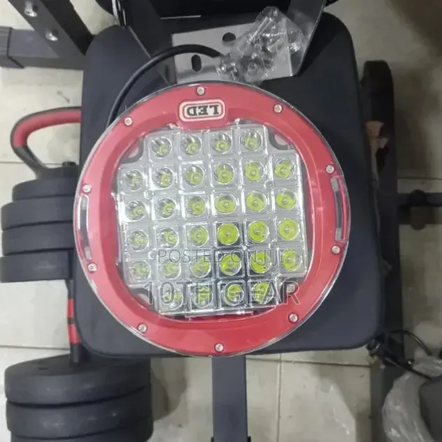 9 Inch LED Flood Lights Red Right/Left PCS