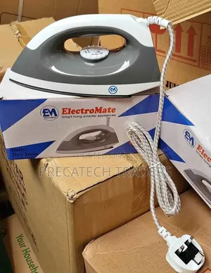 ElectroMate 1000W Dry Iron Box– Brand New