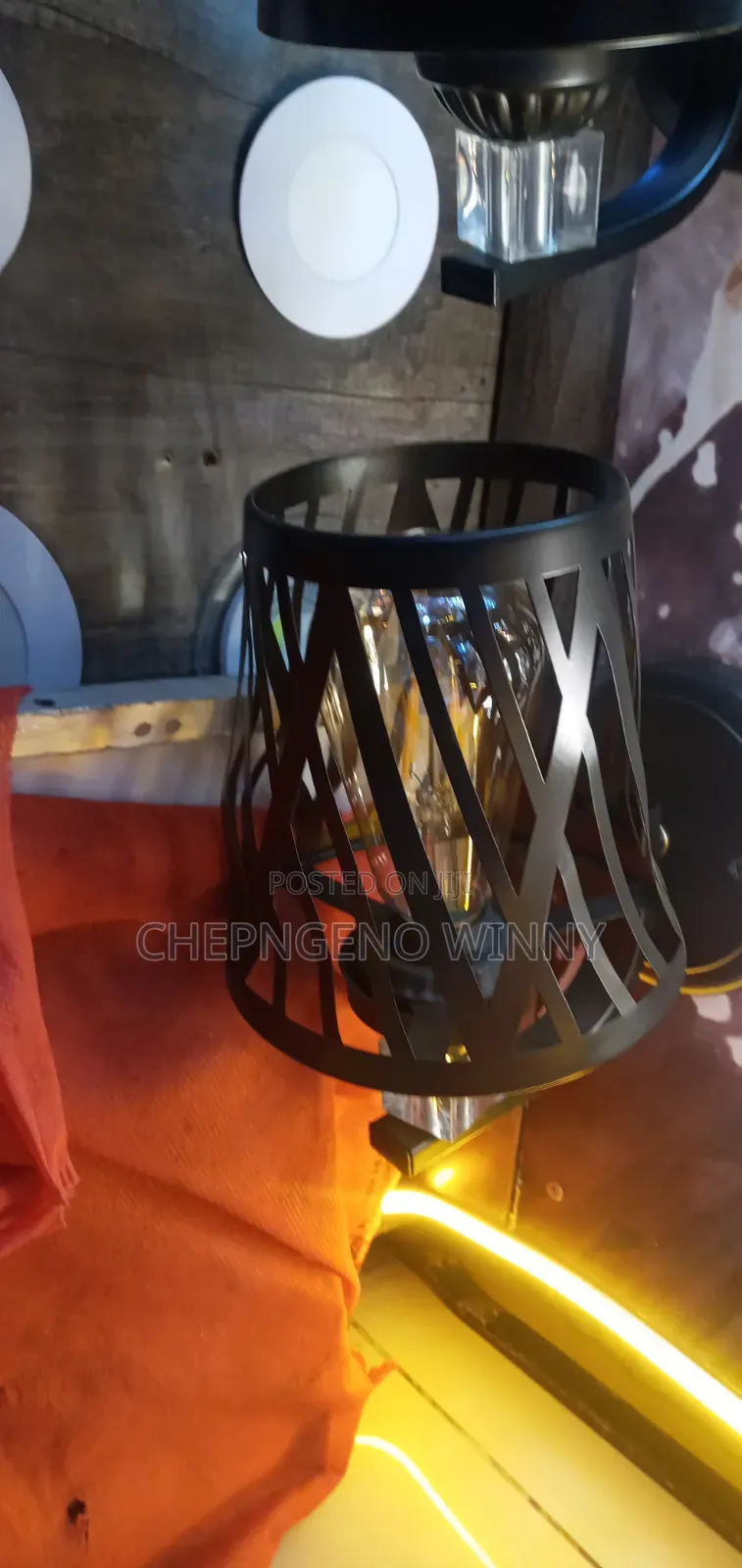 Wall Light Black TLL