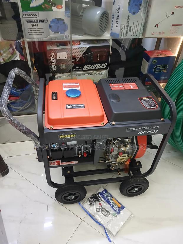 9kva Single Phase Generator - main view