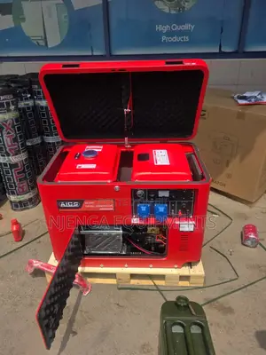 AICO Silent Diesel Generator 6.5kW / 8.125kVA Max Output – Brand New