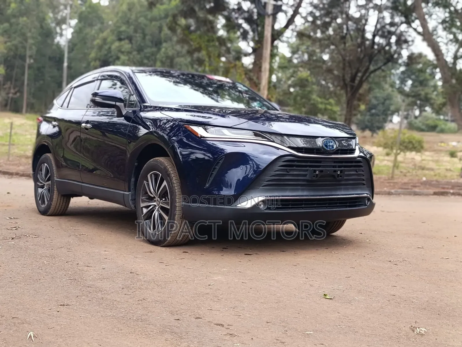 Toyota Harrier 2020 Blue