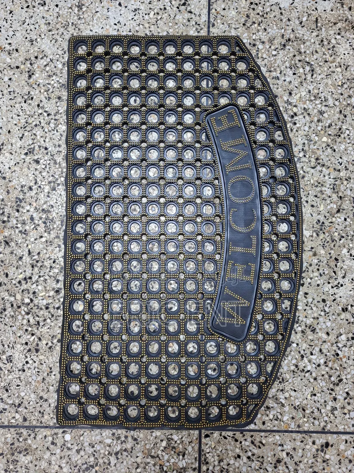 Un Branded Rubber Door Mat