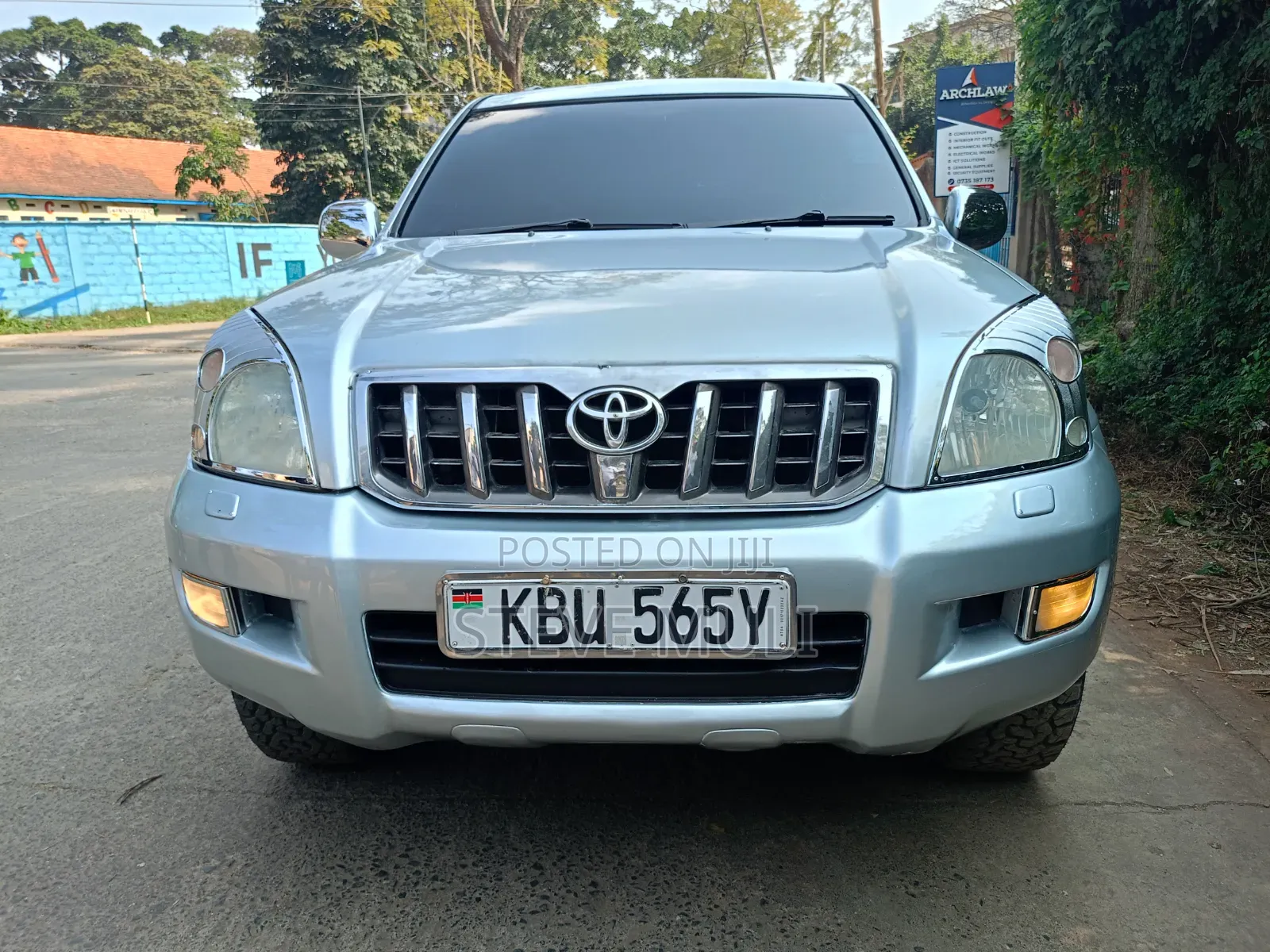 Toyota Land Cruiser Prado 2005 Silver