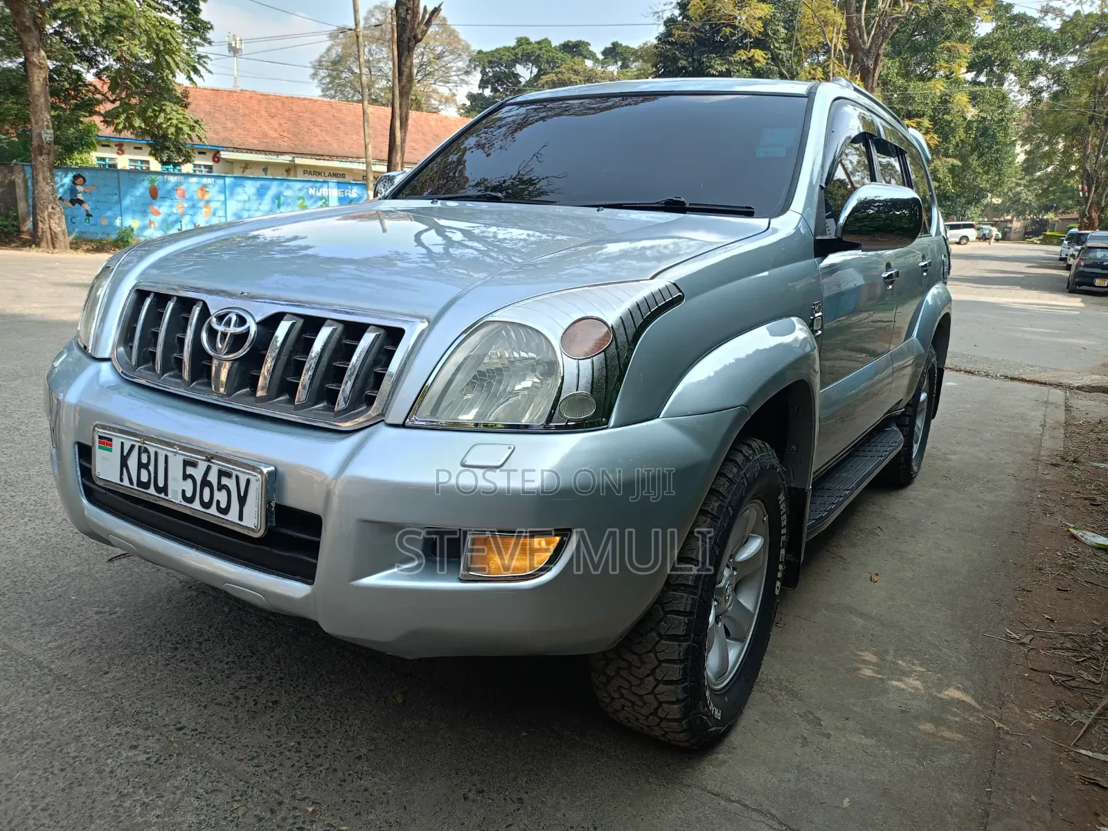 Toyota Land Cruiser Prado 2005 Silver