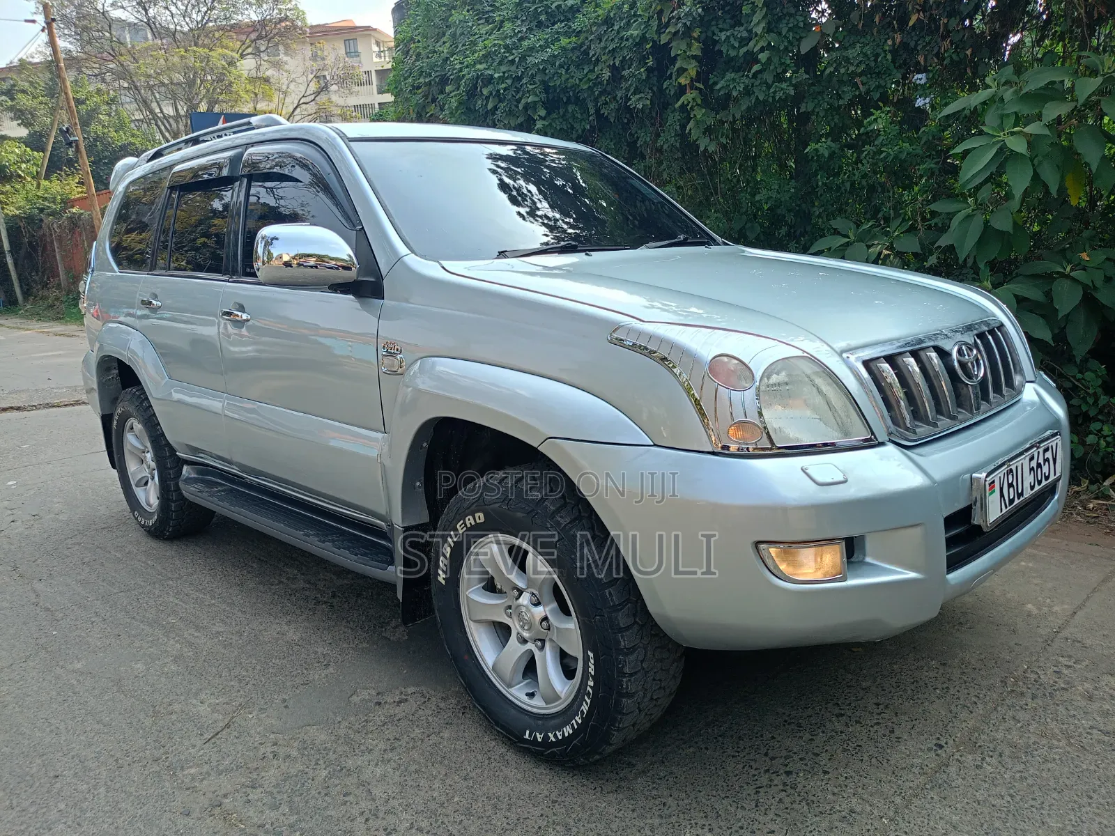 Toyota Land Cruiser Prado 2005 Silver