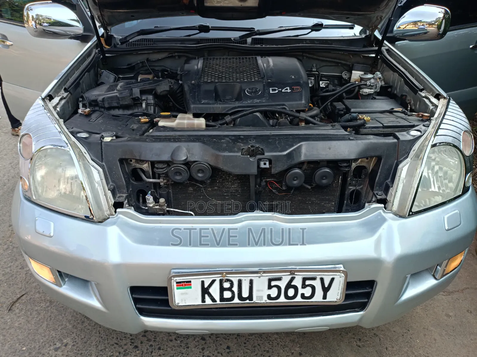 Toyota Land Cruiser Prado 2005 Silver