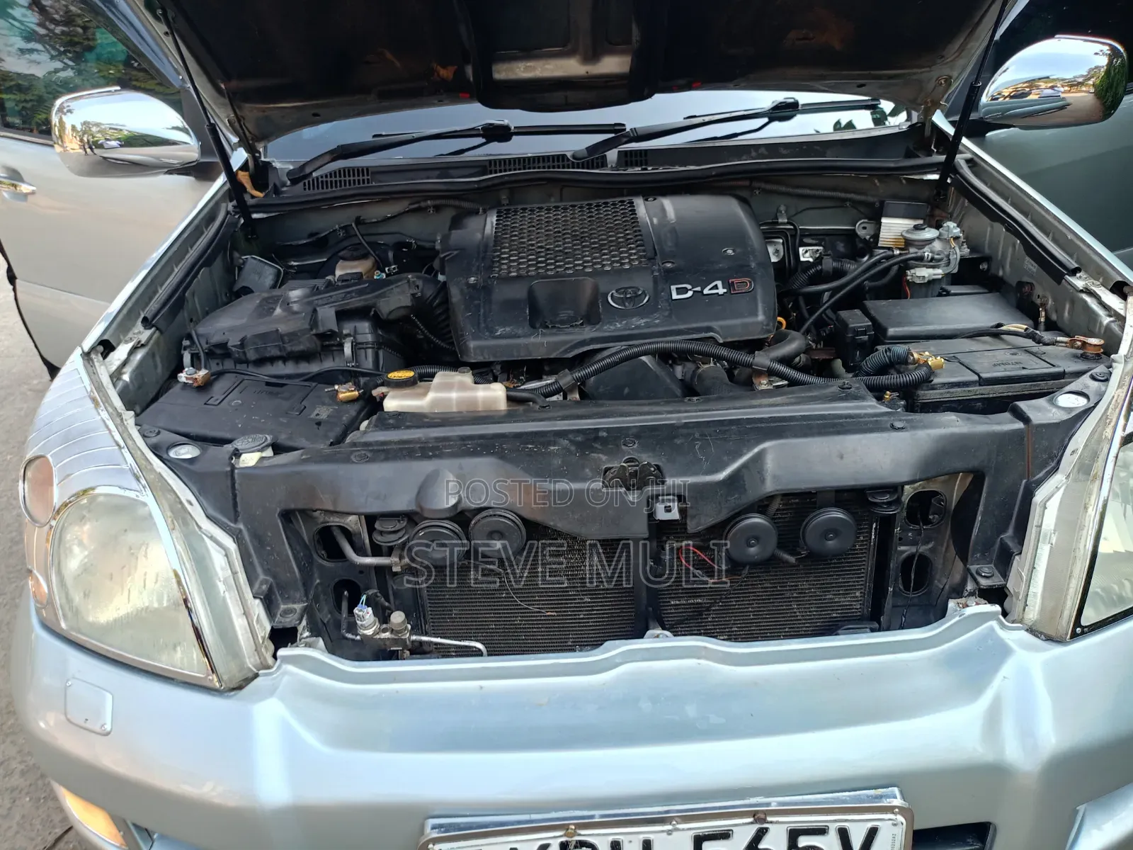 Toyota Land Cruiser Prado 2005 Silver