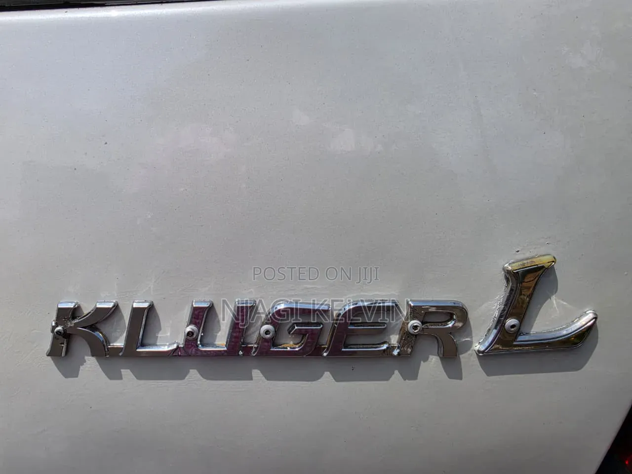 Toyota Kluger 2004 Off white
