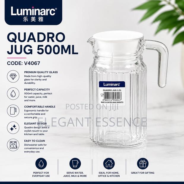 *Luminarc Quadro Jug – 500ml*