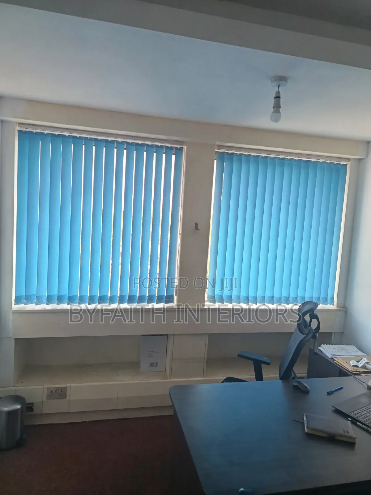 Side Way Vertical Office Blinds