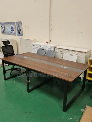 2.4M Industrial Boardroom Table