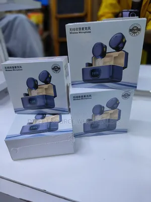 Dual Wireless Lapel Mic With Smart Noise Reduction for iPhone
