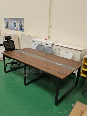 2.4M Industrial Boardroom Table