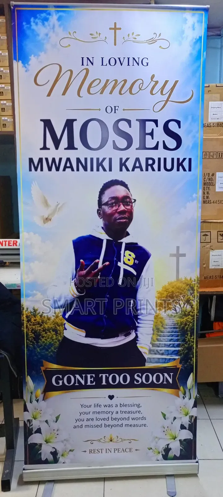 Top Notch Narrow Base Roll Up Printing Services