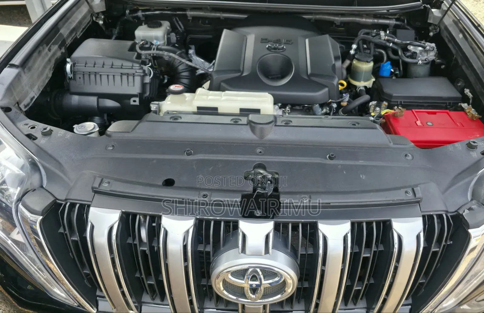 Toyota Land Cruiser Prado 2015 Black