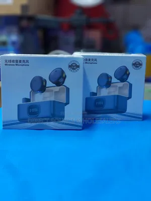 EchoShield Wireless Lavalier Microphone (Intelligent Noise Reduction)