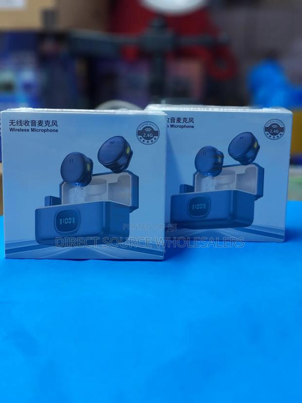 EchoShield Wireless Lavalier Microphone (Intelligent Noise Reduction)