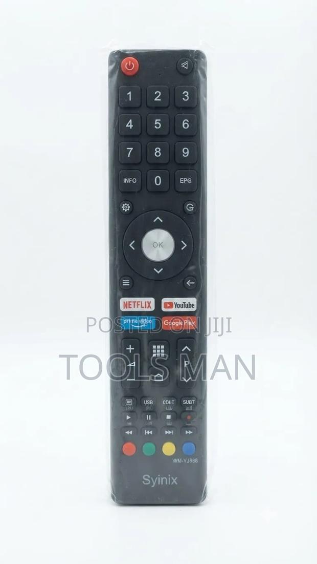 Syinix WM-YJ686 Smart TV Remote Control. - main view