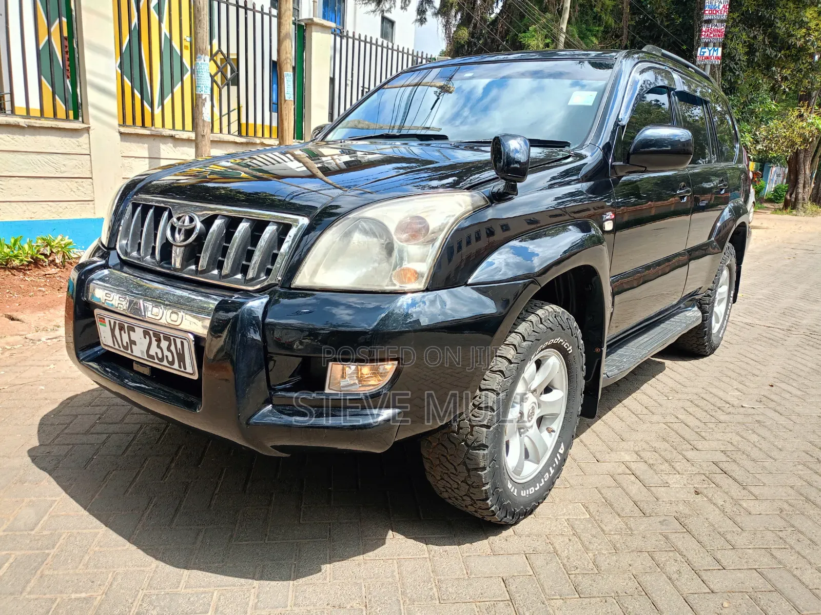 Toyota Land Cruiser Prado 2009 Black