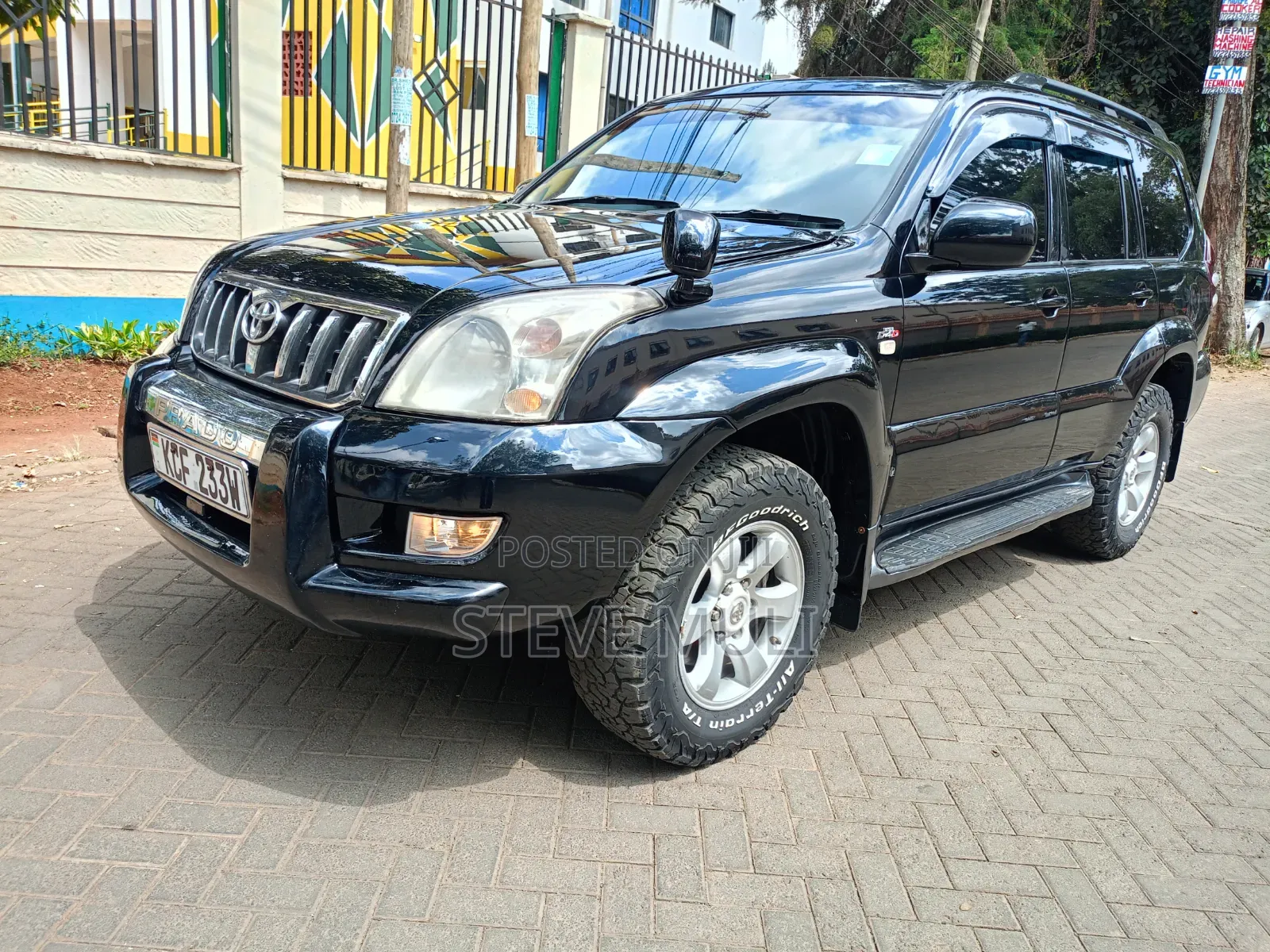 Toyota Land Cruiser Prado 2009 Black
