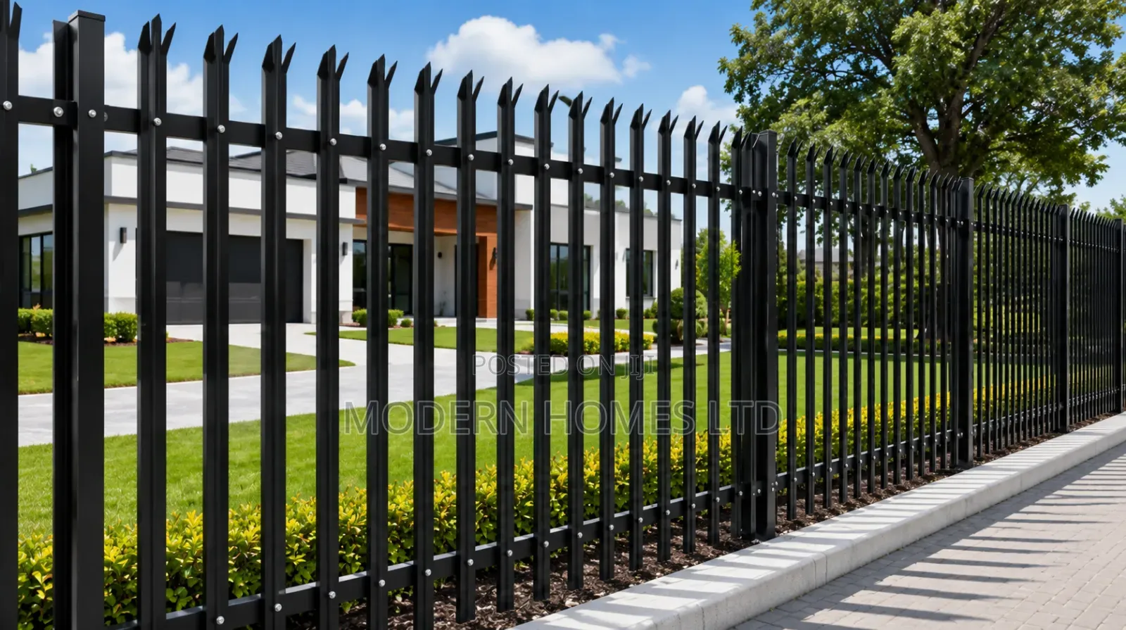 Secure Your Property in Kenya With Steel Fence Panels - Strong Stylish