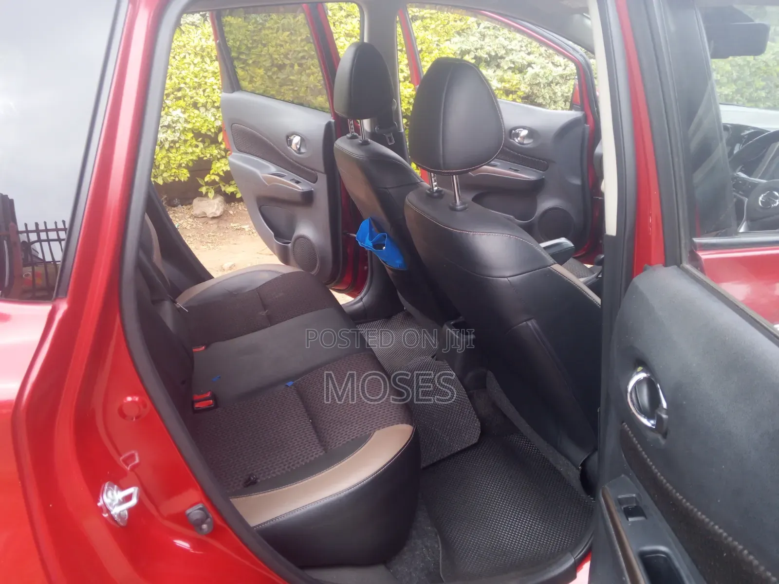 Nissan Note 2017 Red