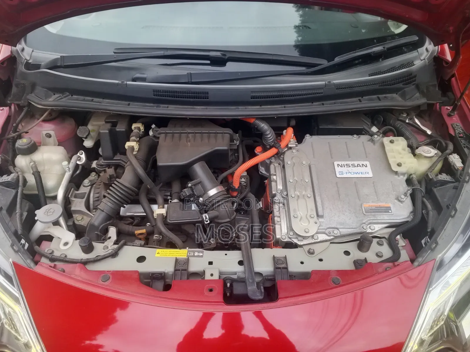 Nissan Note 2017 Red