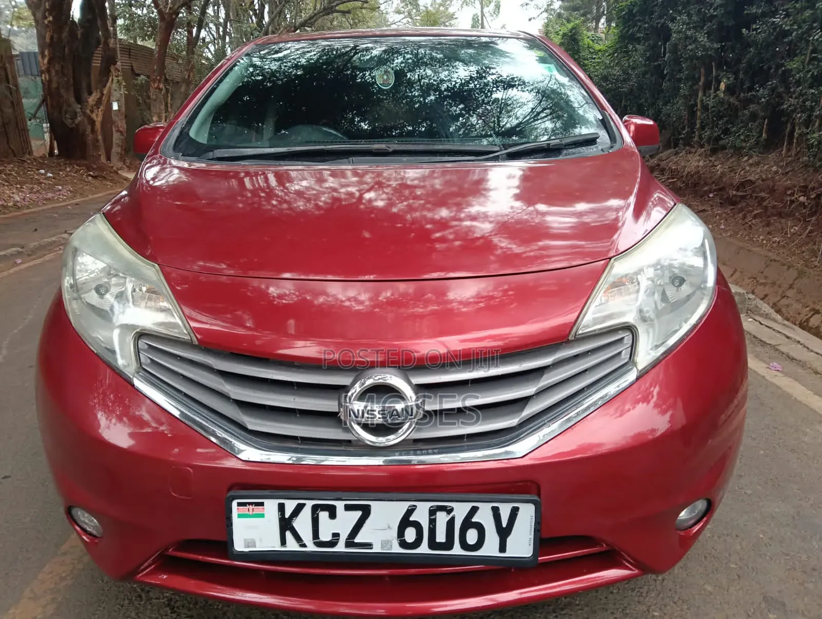 Nissan Note 2017 Red