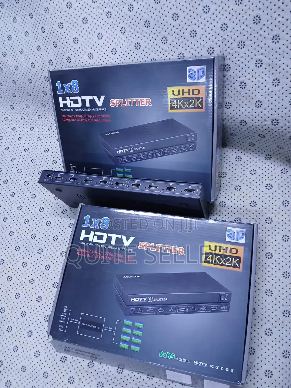 1x8 HDMI Splitter 4Kx2K Ultra HD Video Signal Splitter