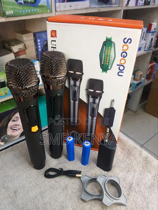 Portable 8 Inch Wireless Karaoke Party Mic