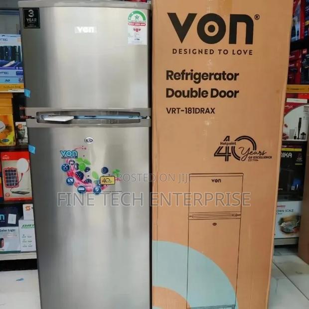 Von Double Door Fridge 181Litres Direct Cool . - thumbnail 2