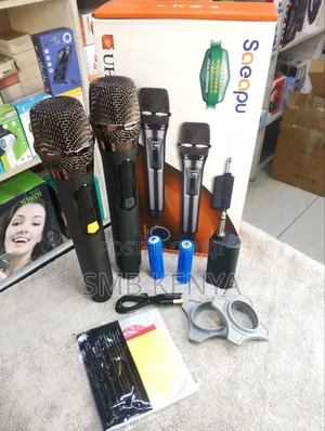 Dual Mic UHF Wireless Microphone