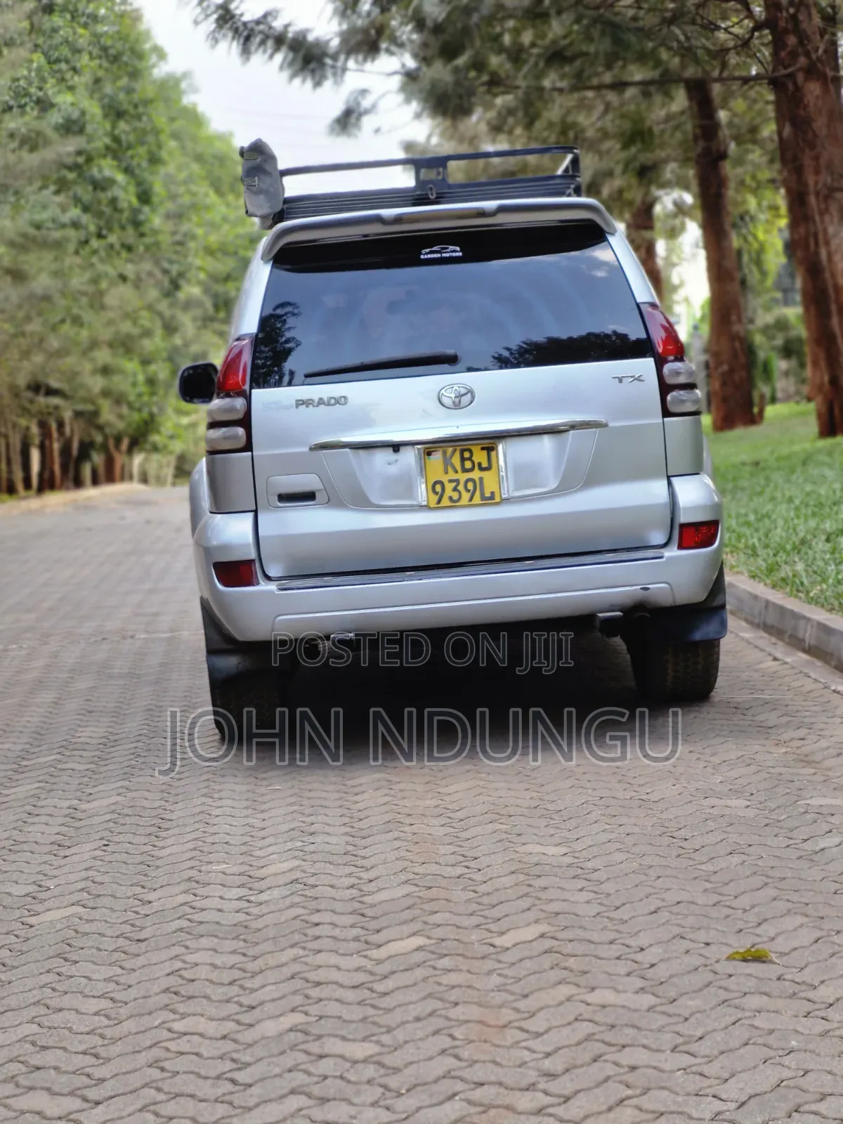 Toyota Land Cruiser Prado 2004 Silver