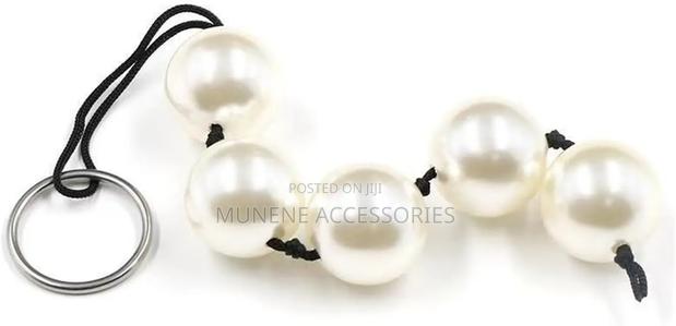 Pearl Anal Beads Plug Butt Sexy Tail Toy Balls Masturbators Sex Toys