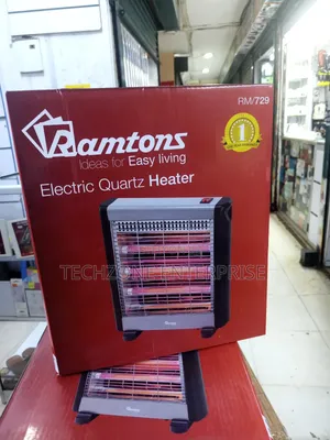 Ramtons Electric 3 Bar Quartz Heater - Rm/729 