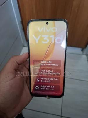 New Vivo Y31 128 GB Gold