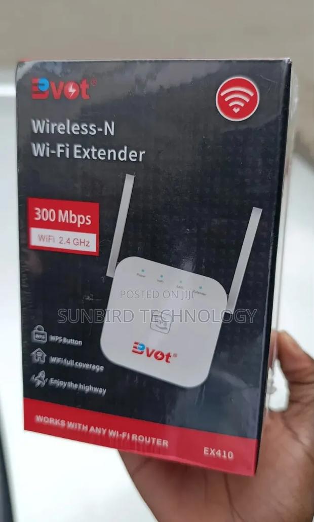 Bvot 300mbs WiFi 2.4GHz Ex410 WiFi Extender - thumbnail 2