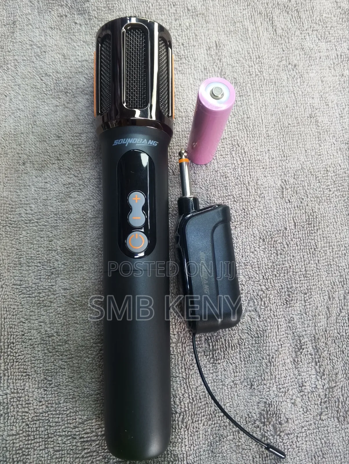 Single Wireless Microphone With Receiver