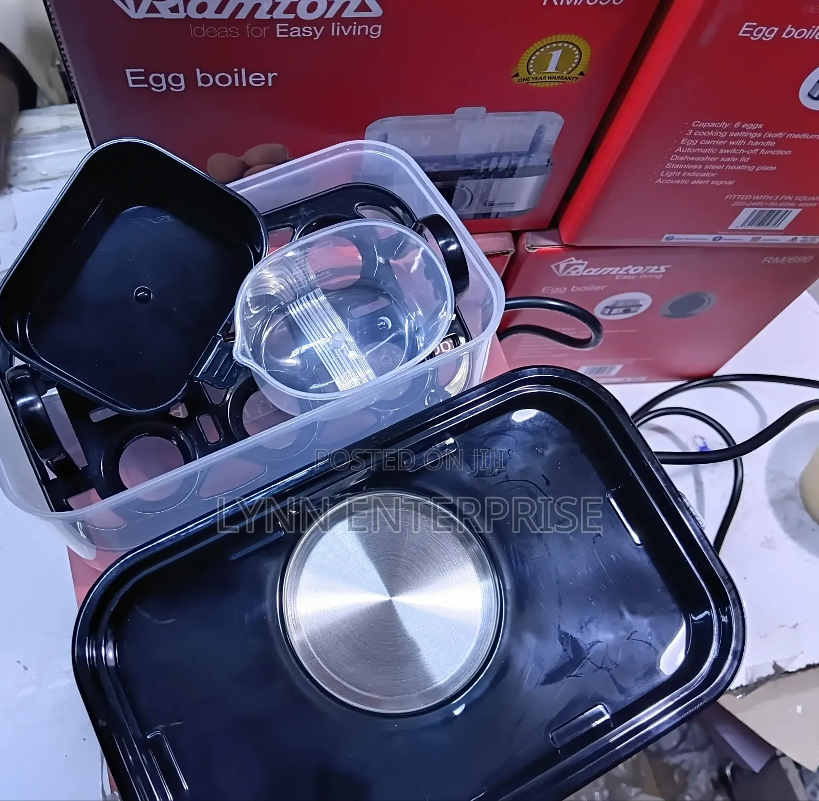 Ramtons RM/690 Electric Egg Boiler