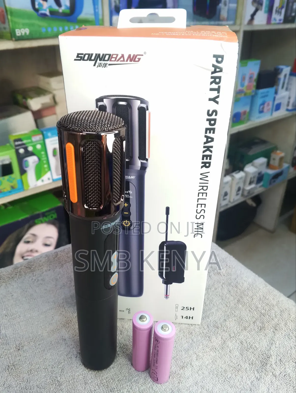 Rechargeable Single Wireless Microphone