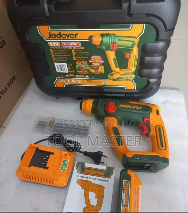 Jadever 20V Cordless Rotary Hammer (16mm)