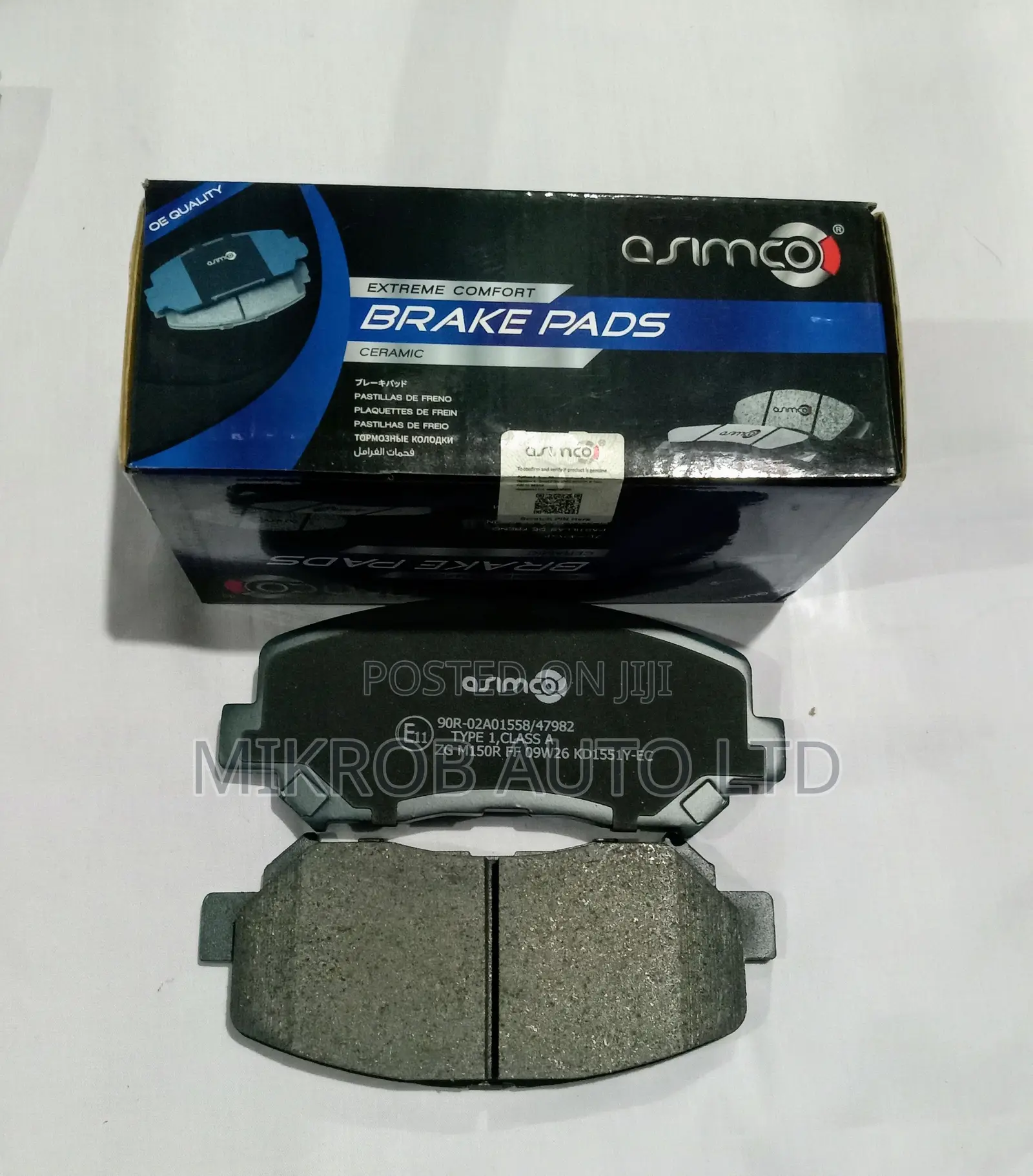 Asimco Brake Pad KD1551