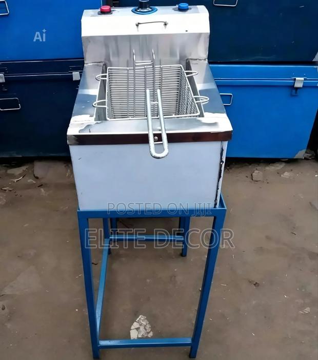 Commercial 10L Single Deep Fryer With Stand – Jua Kali Made