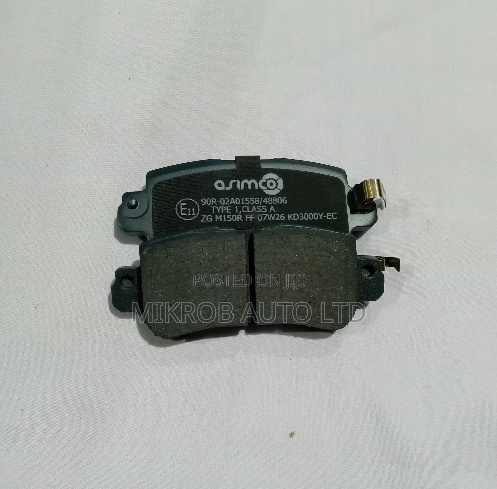 Brake Pad Asimco KD3000 Rear